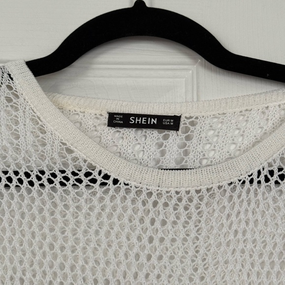 SHEIN Swim Summer Beach Hollow Out & Tassel Decorated Cover Up - Picture 6 of 9